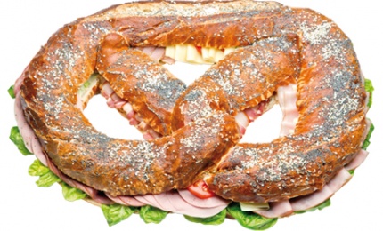 Gefüllte Brezen
